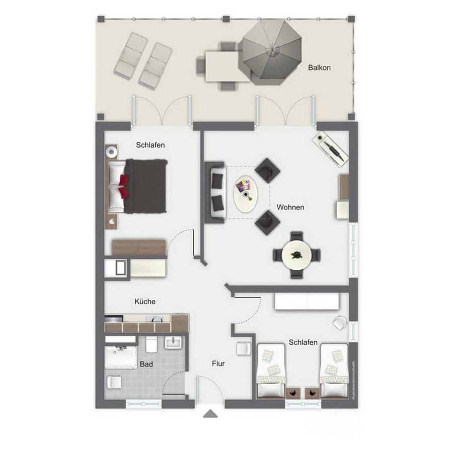 Likedeeler II Wohnung 03 Болтенхаген Екстериор снимка